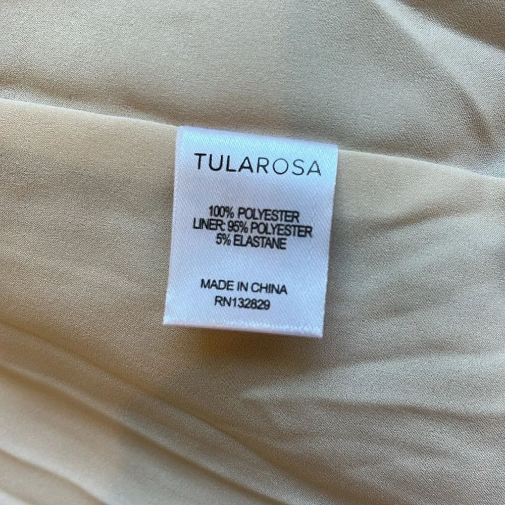 Tularosa Teddy Open Cardigan Sweater Jacket- NWT- Tan Cream- Size Medium - Picture 6 of 9